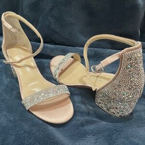 Betsy Johnson rhinstones Dress shoes.